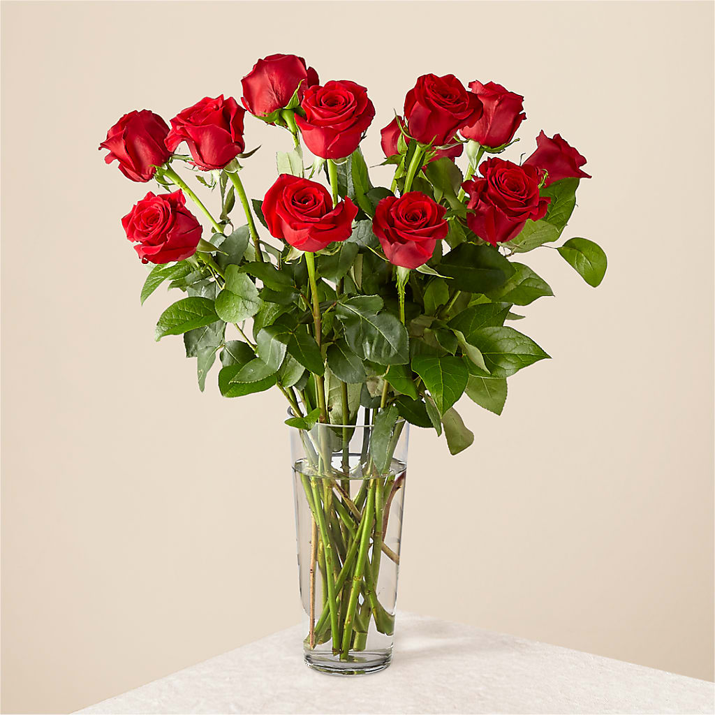 Long Stem Red Rose Bouquet – Awesome Blossom Flowers And Gifts, Citrus Heights CA