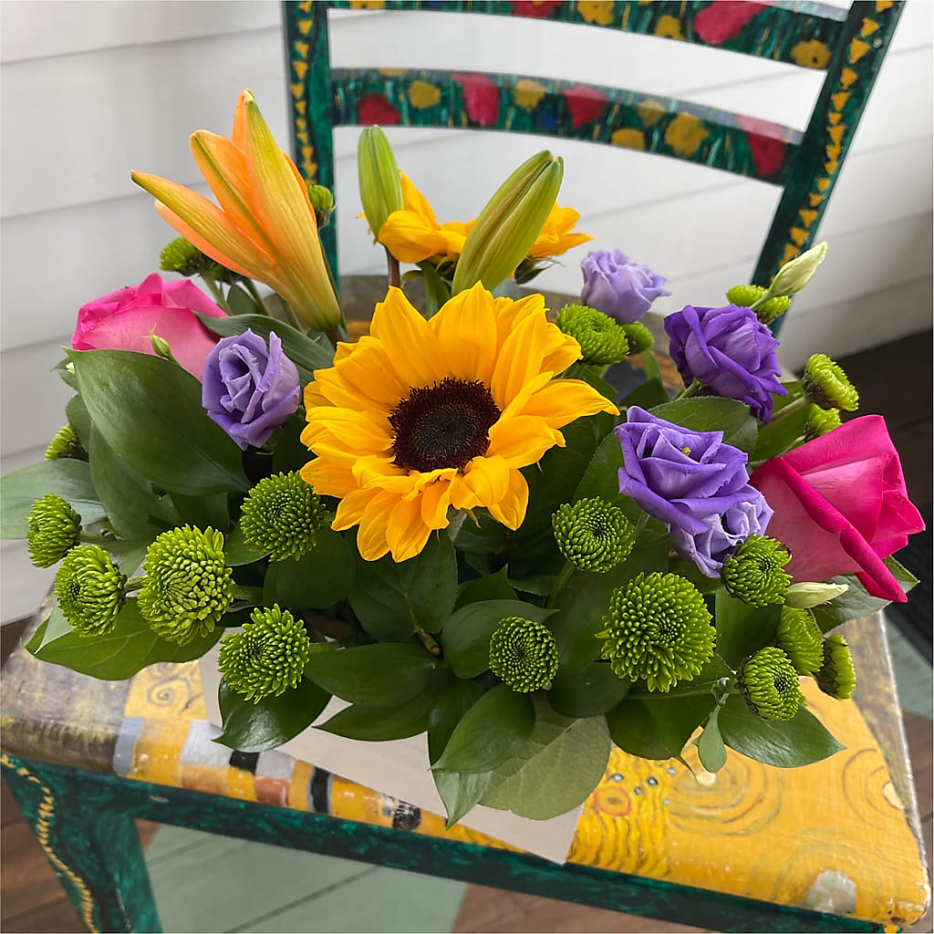 Best Day Box Bouquet – Awesome Blossom Flowers And Gifts, Citrus Heights CA