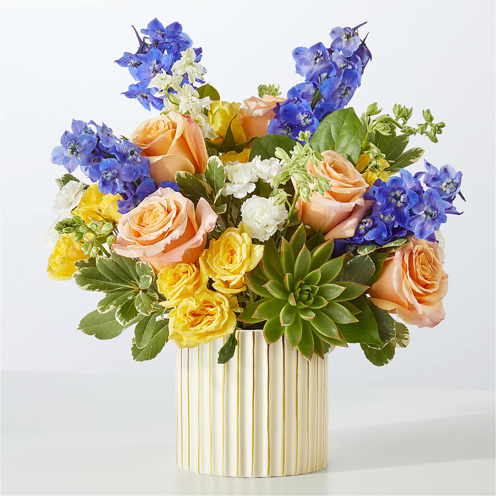 Cobalt Reverie Bouquet – Awesome Blossom Flowers And Gifts, Citrus Heights CA