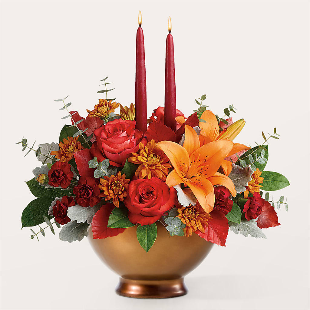 Fruits of Fall Centerpiece – Awesome Blossom Flowers And Gifts, Citrus Heights CA