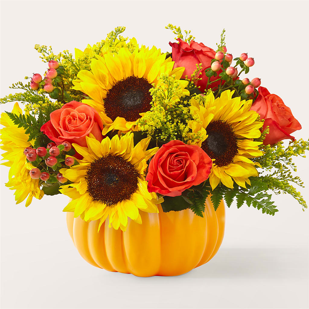 Pick of the Patch Pumpkin Bouquet – Awesome Blossom Flowers And Gifts, Citrus Heights CA