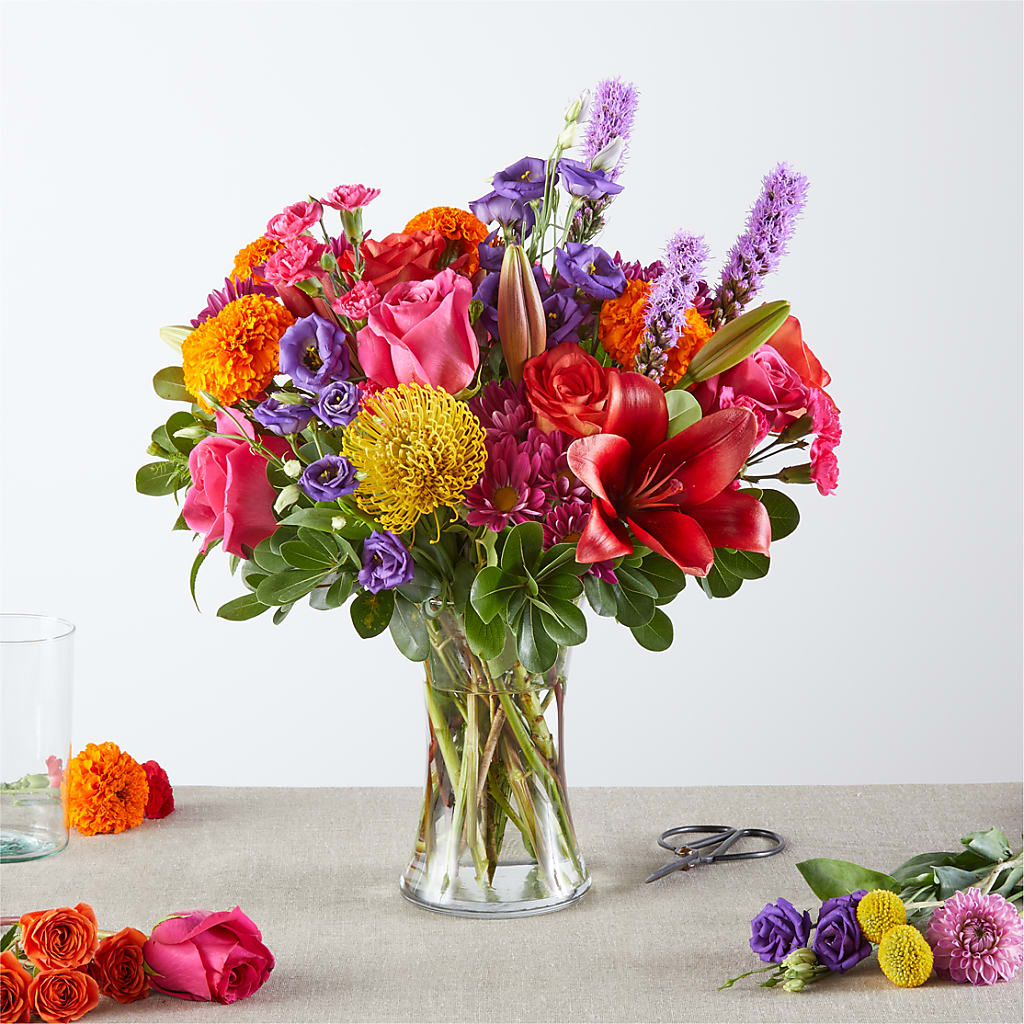 Feast of Color – A Florist Original – Awesome Blossom Flowers And Gifts, Citrus Heights CA