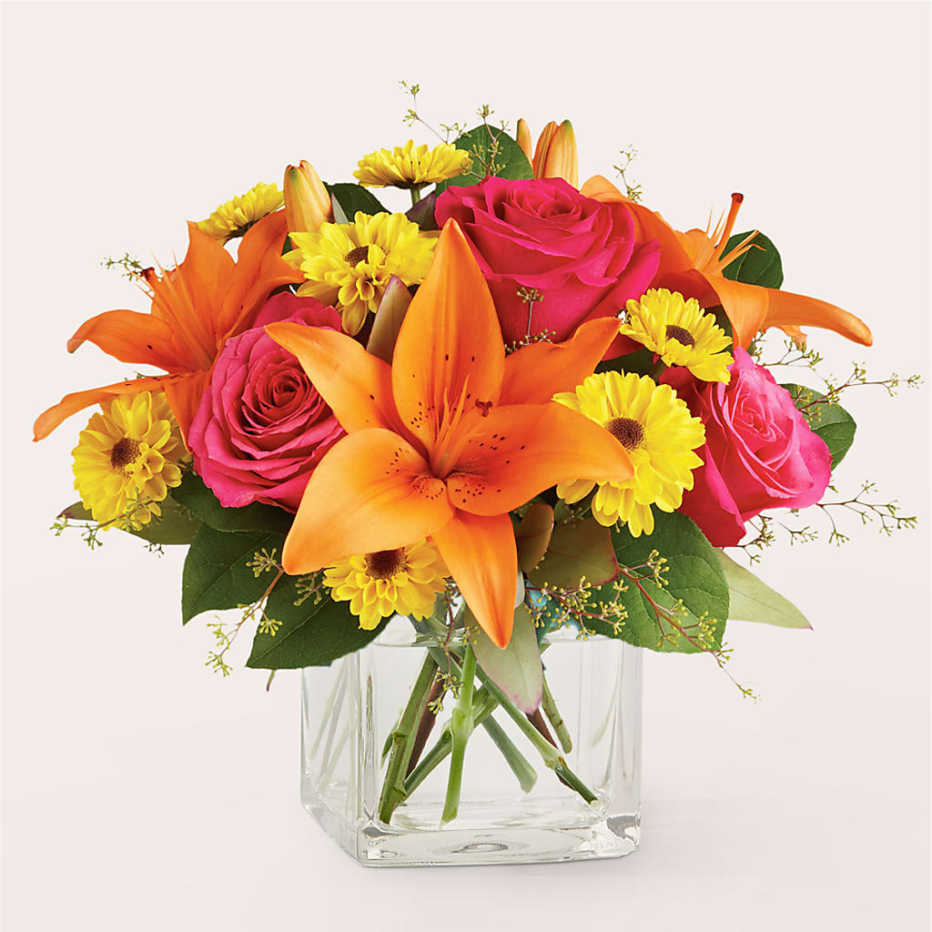 Neon Lights Bouquet – Awesome Blossom Flowers And Gifts, Citrus Heights CA