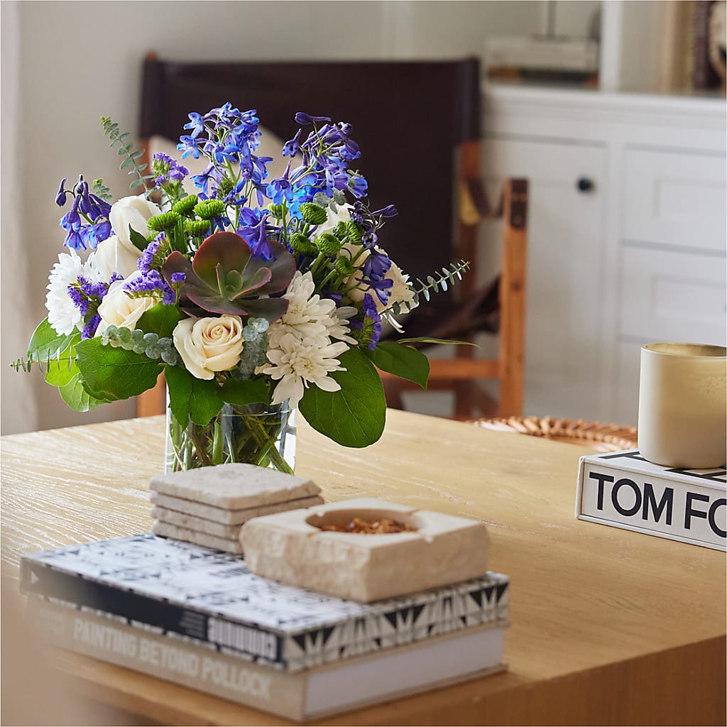 Cerulean Waves Bouquet – Awesome Blossom Flowers And Gifts, Citrus Heights CA