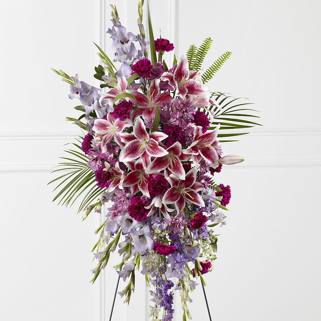 Tender Touch Standing Spray – Awesome Blossom Flowers And Gifts, Citrus Heights CA