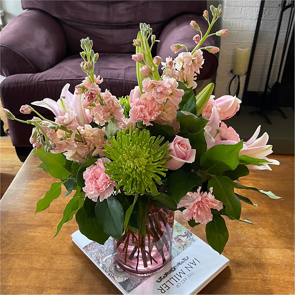 Pretty in Pink Bouquet – Awesome Blossom Flowers And Gifts, Citrus Heights CA