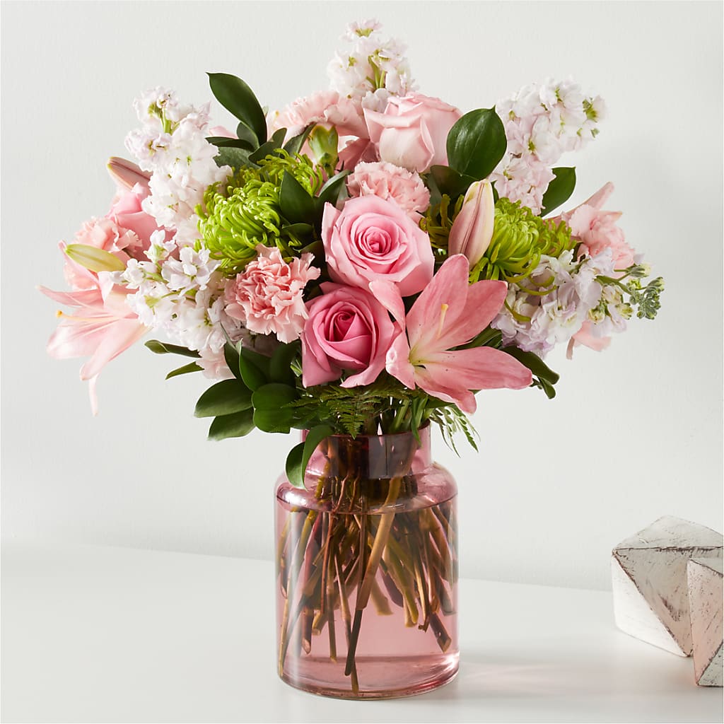 Pretty in Pink Bouquet – Awesome Blossom Flowers And Gifts, Citrus Heights CA