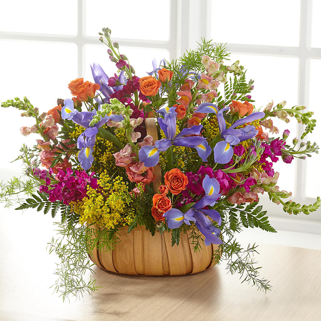Garden of Life Basket – Awesome Blossom Flowers And Gifts, Citrus Heights CA