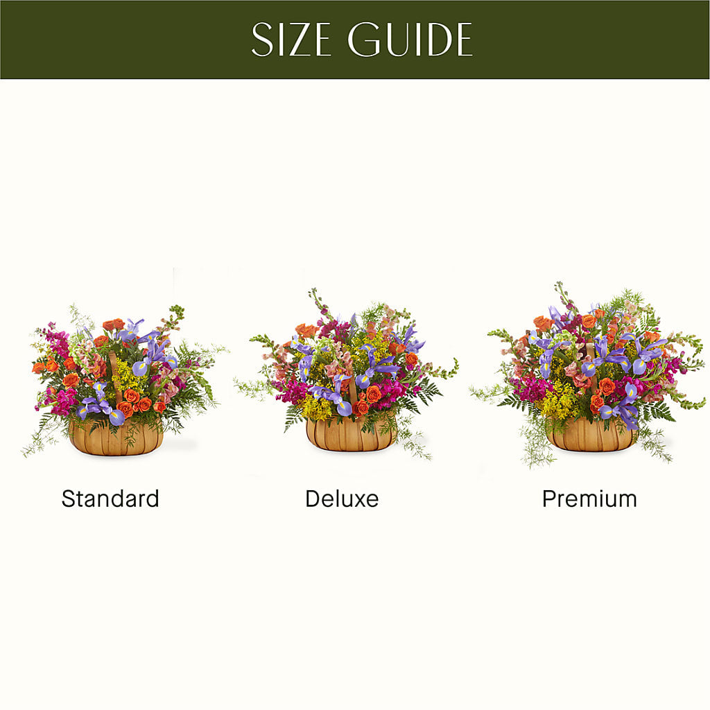 Garden of Life Basket – Awesome Blossom Flowers And Gifts, Citrus Heights CA