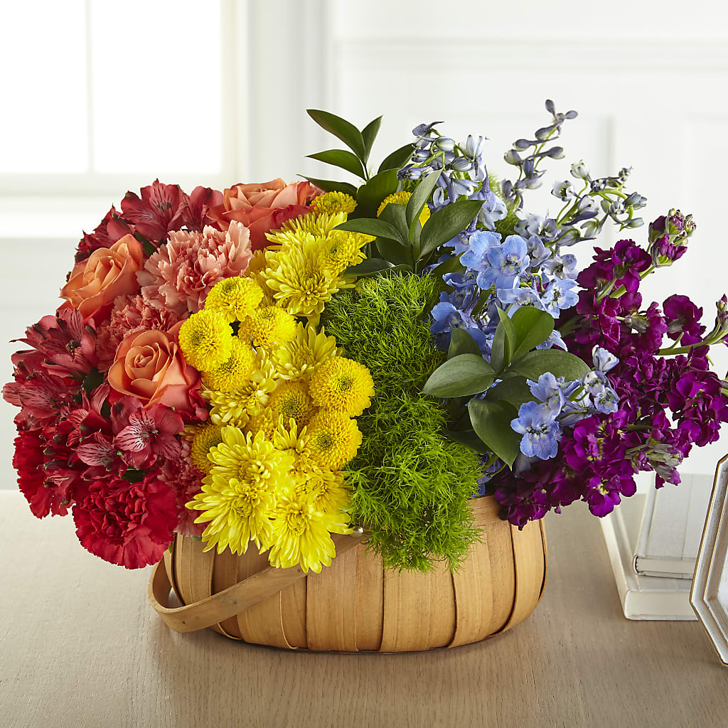 Prideful Basket – Awesome Blossom Flowers And Gifts, Citrus Heights CA