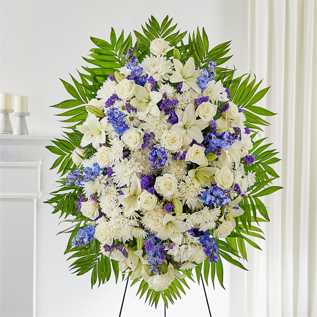 At Rest Standing Spray – Awesome Blossom Flowers And Gifts, Citrus Heights CA