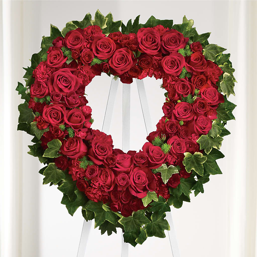 Wholehearted Standing Spray – Awesome Blossom Flowers And Gifts, Citrus Heights CA