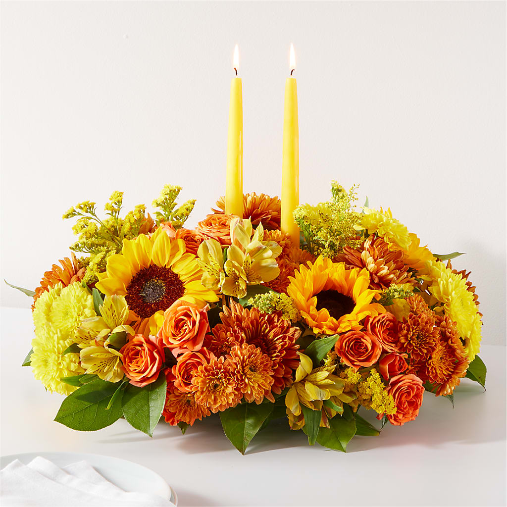 Autumn Harmony Centerpiece – Awesome Blossom Flowers And Gifts, Citrus Heights CA