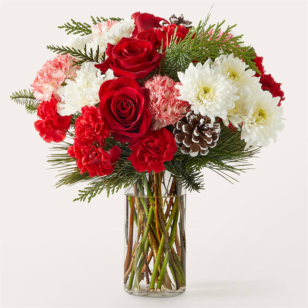 Candy Cane Lane Bouquet – Awesome Blossom Flowers And Gifts, Citrus Heights CA