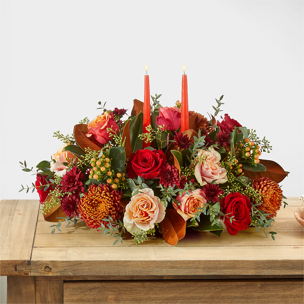 Gather Near Centerpiece – Awesome Blossom Flowers And Gifts, Citrus Heights CA