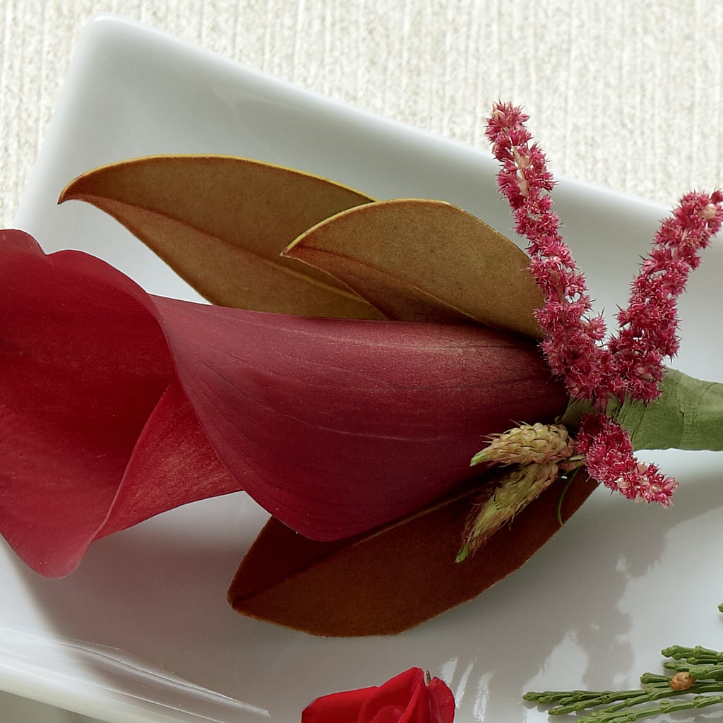 Red Calla Boutonniere – Awesome Blossom Flowers And Gifts, Citrus Heights CA
