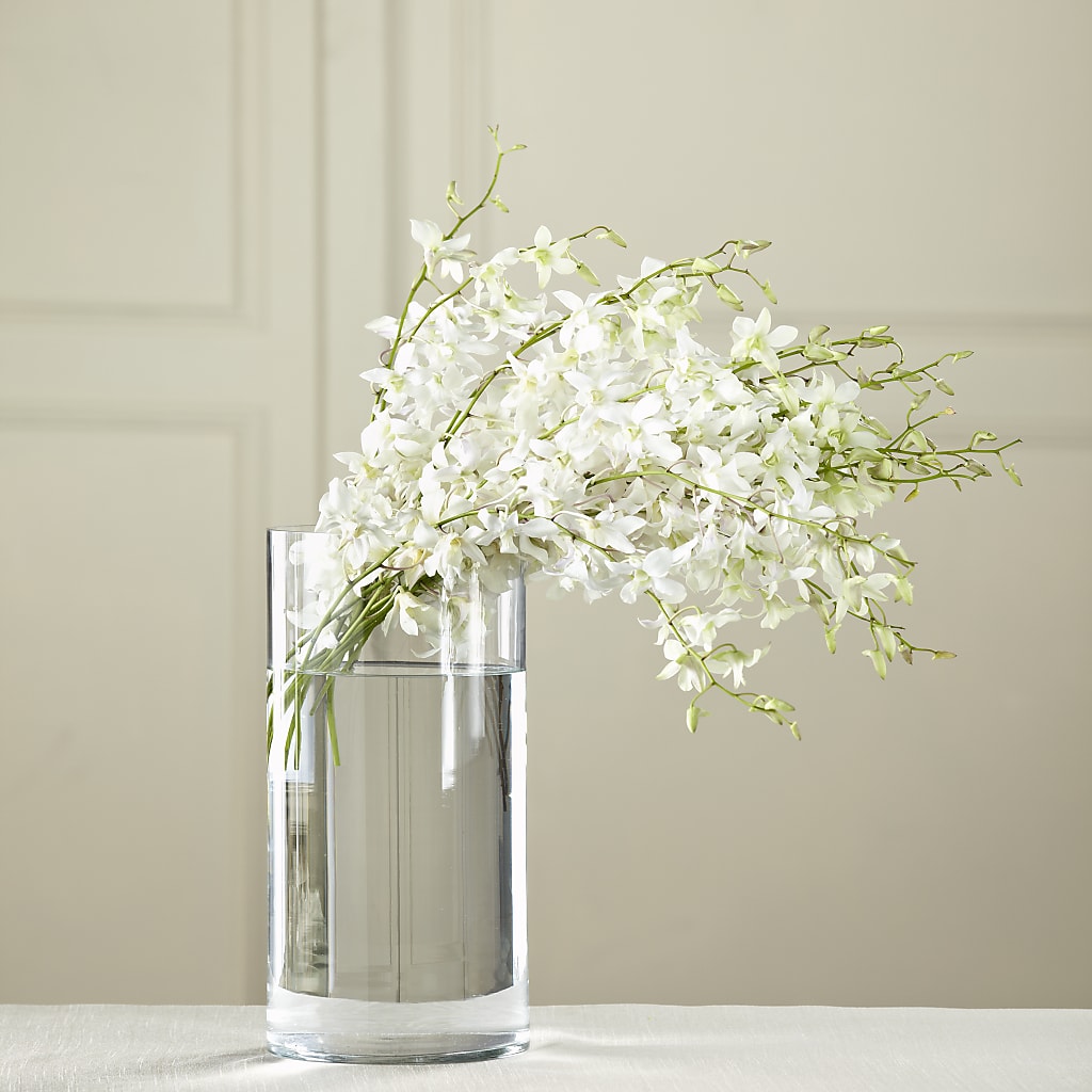 White Dendrobium Bouquet – Awesome Blossom Flowers And Gifts, Citrus Heights CA