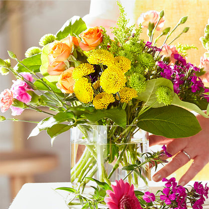 Bold & Bright – A Florist Original –  Awesome Blossom Flowers And Gifts, Citrus Heights CA