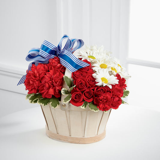 Justice Basket –  Awesome Blossom Flowers And Gifts, Citrus Heights CA