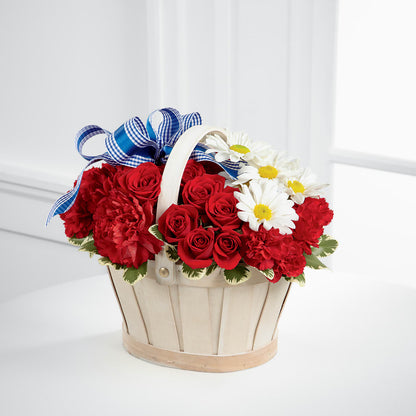 Justice Basket –  Awesome Blossom Flowers And Gifts, Citrus Heights CA