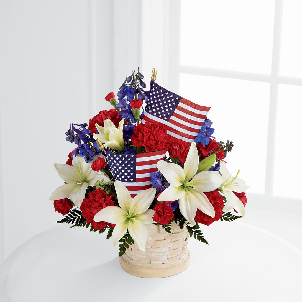American Glory Bouquet –  Awesome Blossom Flowers And Gifts, Citrus Heights CA