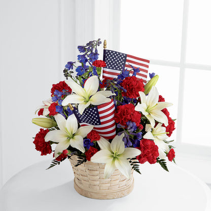 American Glory Bouquet –  Awesome Blossom Flowers And Gifts, Citrus Heights CA