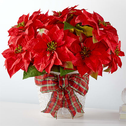 Happiest Holidays Poinsettia –  Awesome Blossom Flowers And Gifts, Citrus Heights CA