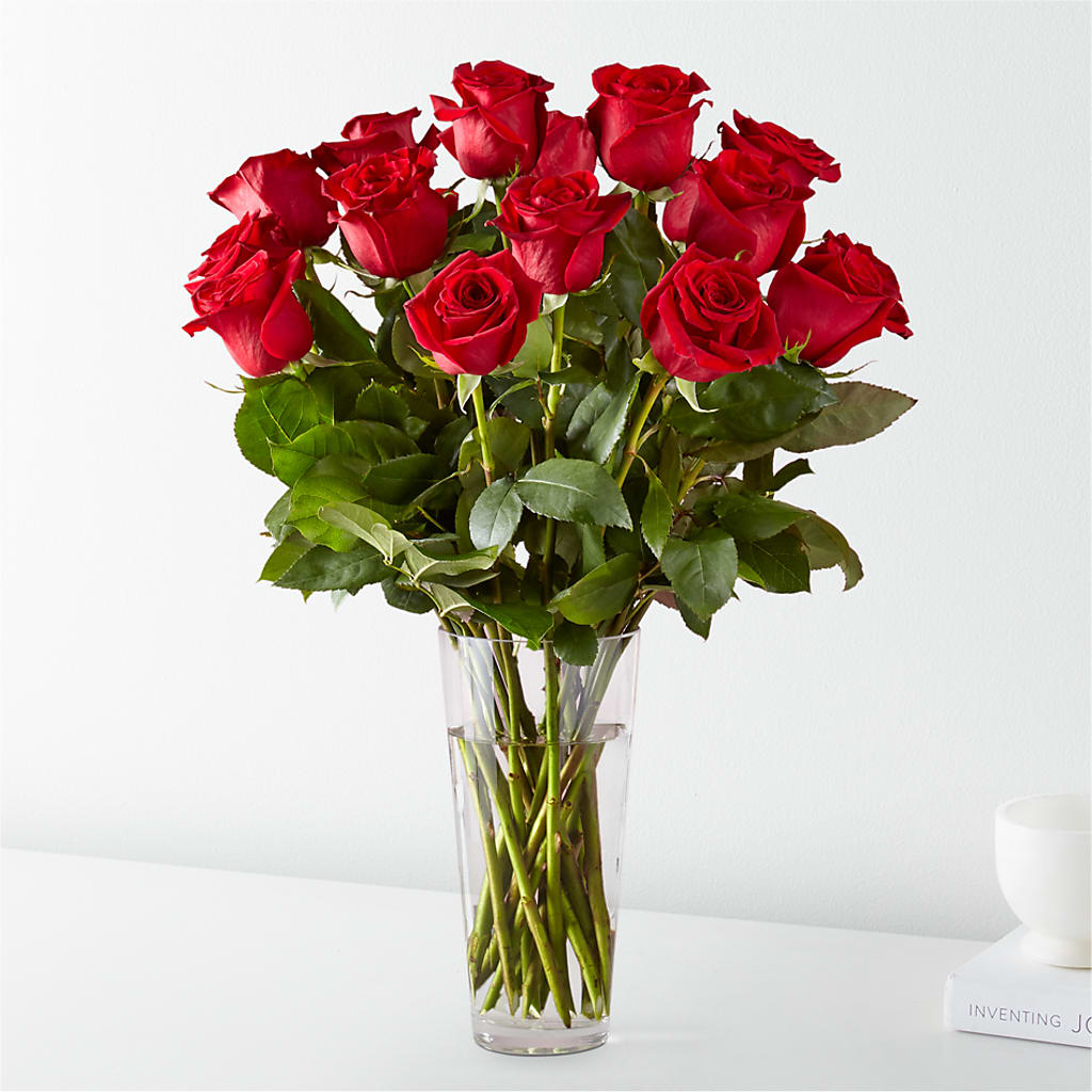 Long Stem Red Rose Bouquet –  Awesome Blossom Flowers And Gifts, Citrus Heights CA