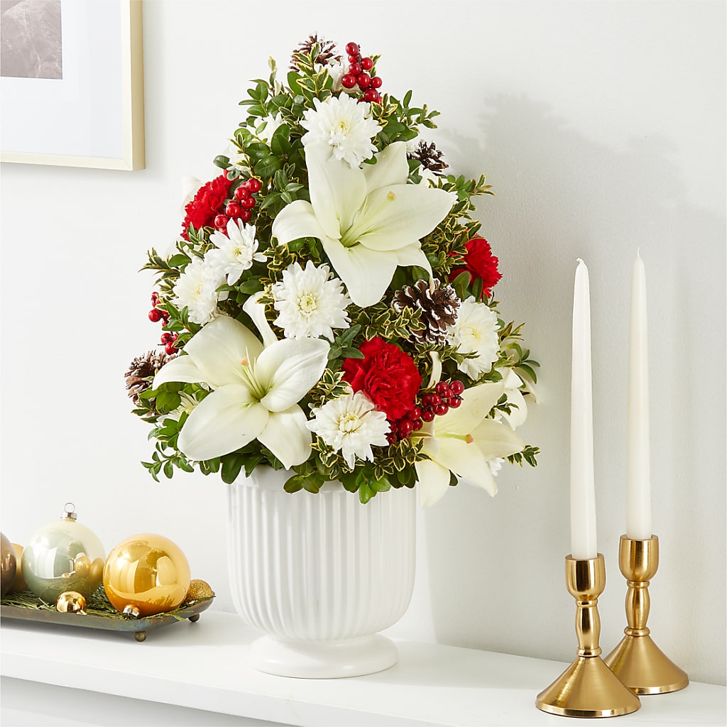 Festive Moments Tree –  Awesome Blossom Flowers And Gifts, Citrus Heights CA