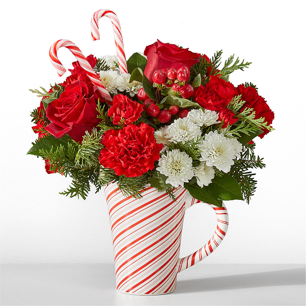 Peppermint Swirl Mug –  Awesome Blossom Flowers And Gifts, Citrus Heights CA