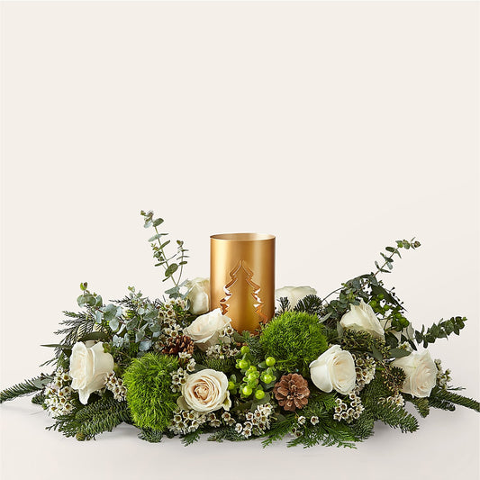 Chestnuts Roasting Centerpiece –  Awesome Blossom Flowers And Gifts, Citrus Heights CA