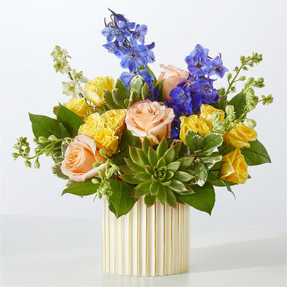 Cobalt Reverie Bouquet –  Awesome Blossom Flowers And Gifts, Citrus Heights CA
