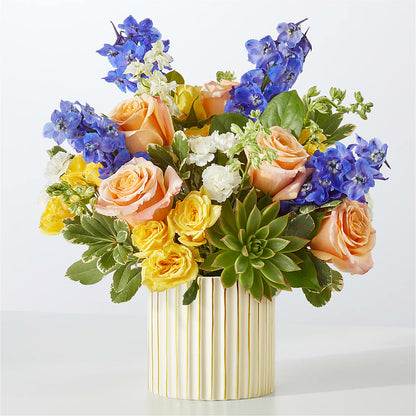 Cobalt Reverie Bouquet –  Awesome Blossom Flowers And Gifts, Citrus Heights CA