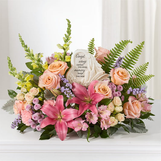 Gentle Light Arrangement –  Awesome Blossom Flowers And Gifts, Citrus Heights CA