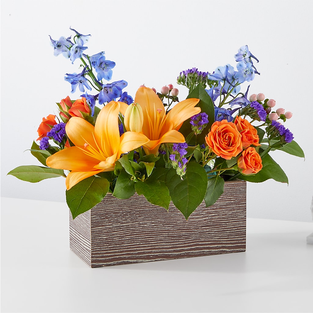 Radiant Citrus Box Bouquet –  Awesome Blossom Flowers And Gifts, Citrus Heights CA