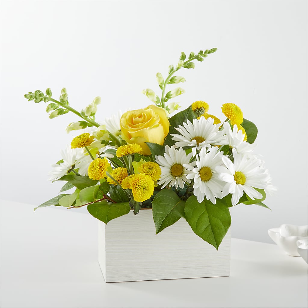 Sun Salutation Box Bouquet –  Awesome Blossom Flowers And Gifts, Citrus Heights CA