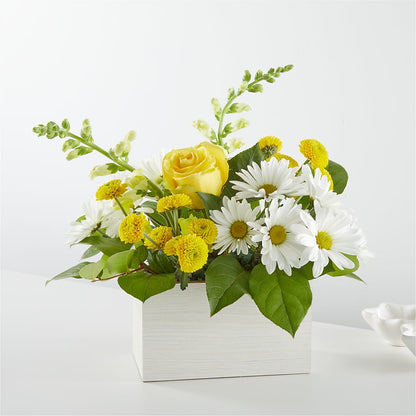 Sun Salutation Box Bouquet –  Awesome Blossom Flowers And Gifts, Citrus Heights CA