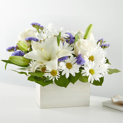 Beyond Blue Box Bouquet –  Awesome Blossom Flowers And Gifts, Citrus Heights CA