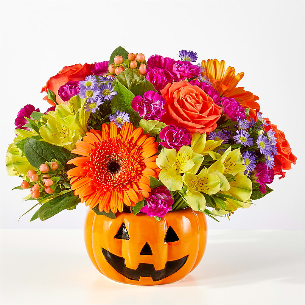 Tricks & Treats Pumpkin –  Awesome Blossom Flowers And Gifts, Citrus Heights CA