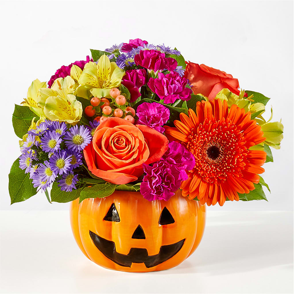 Tricks & Treats Pumpkin –  Awesome Blossom Flowers And Gifts, Citrus Heights CA