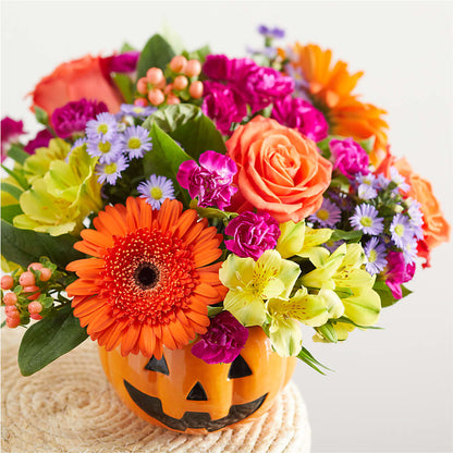 Tricks & Treats Pumpkin –  Awesome Blossom Flowers And Gifts, Citrus Heights CA
