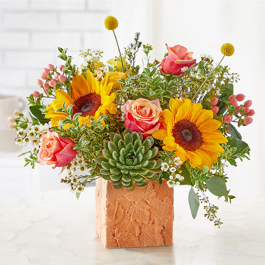 Sunflower Season Bouquet –  Awesome Blossom Flowers And Gifts, Citrus Heights CA