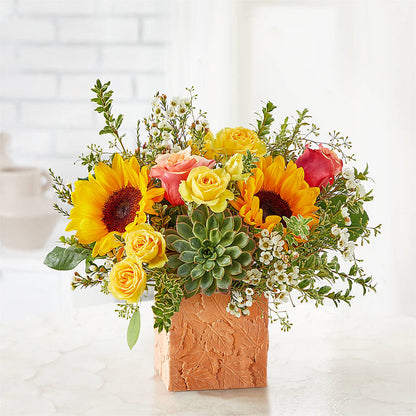 Sunflower Season Bouquet –  Awesome Blossom Flowers And Gifts, Citrus Heights CA