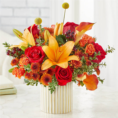 Scarlet Skies Bouquet –  Awesome Blossom Flowers And Gifts, Citrus Heights CA