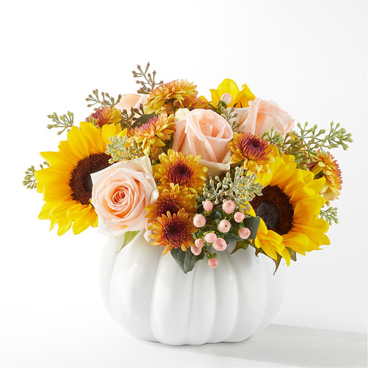 Pumpkin to Talk About Bouquet –  Awesome Blossom Flowers And Gifts, Citrus Heights CA