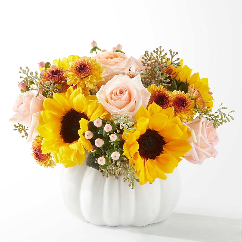 Pumpkin to Talk About Bouquet –  Awesome Blossom Flowers And Gifts, Citrus Heights CA