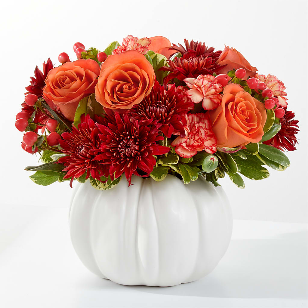Autumn Air Pumpkin Bouquet –  Awesome Blossom Flowers And Gifts, Citrus Heights CA