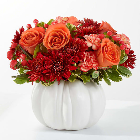 Autumn Air Pumpkin Bouquet –  Awesome Blossom Flowers And Gifts, Citrus Heights CA