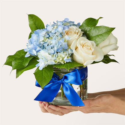 Sky Blue Delight Bouquet –  Awesome Blossom Flowers And Gifts, Citrus Heights CA