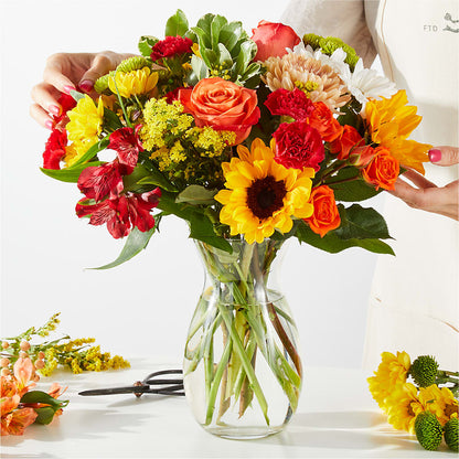 Fall Delight – A Florist Original –  Awesome Blossom Flowers And Gifts, Citrus Heights CA